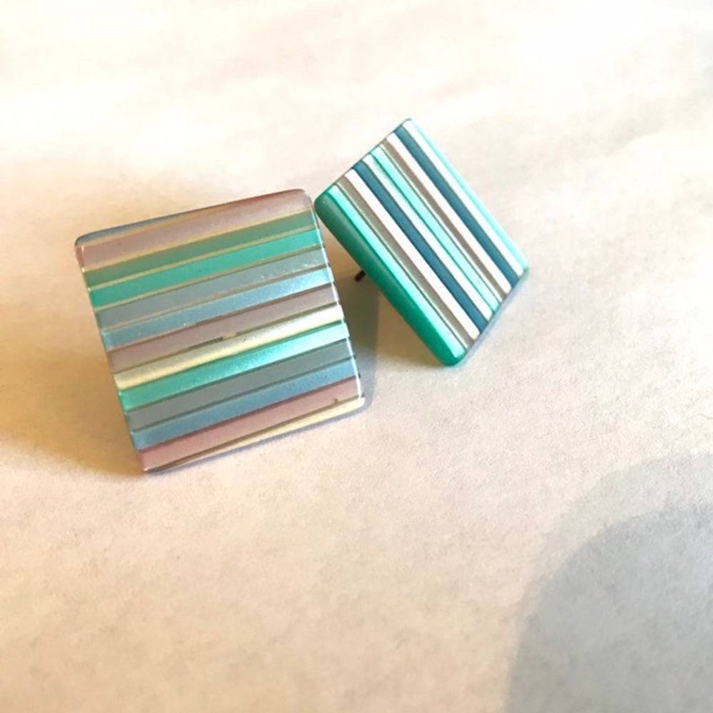 Vintage Pastel Earrings